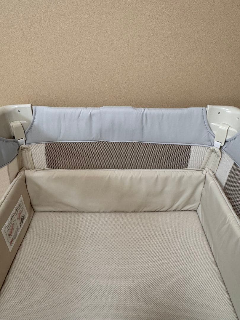 【美品】Aprica ココネルエアーAB ホワイトグレー