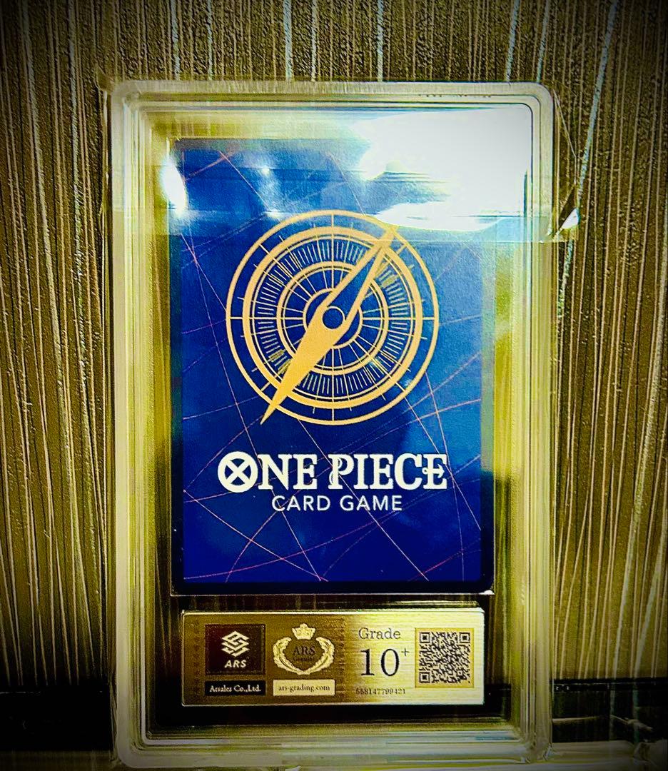 ars10+ ワンピースカード モンキー・D・ルフィ SEC パラレル シクパラ
