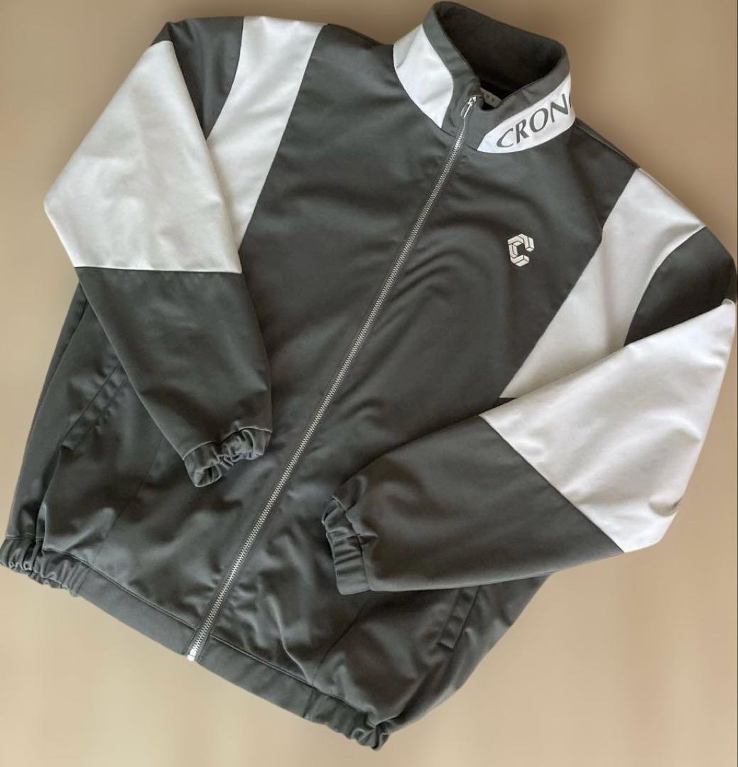 CRONOS クロノス ジャケット グレー×ホワイト