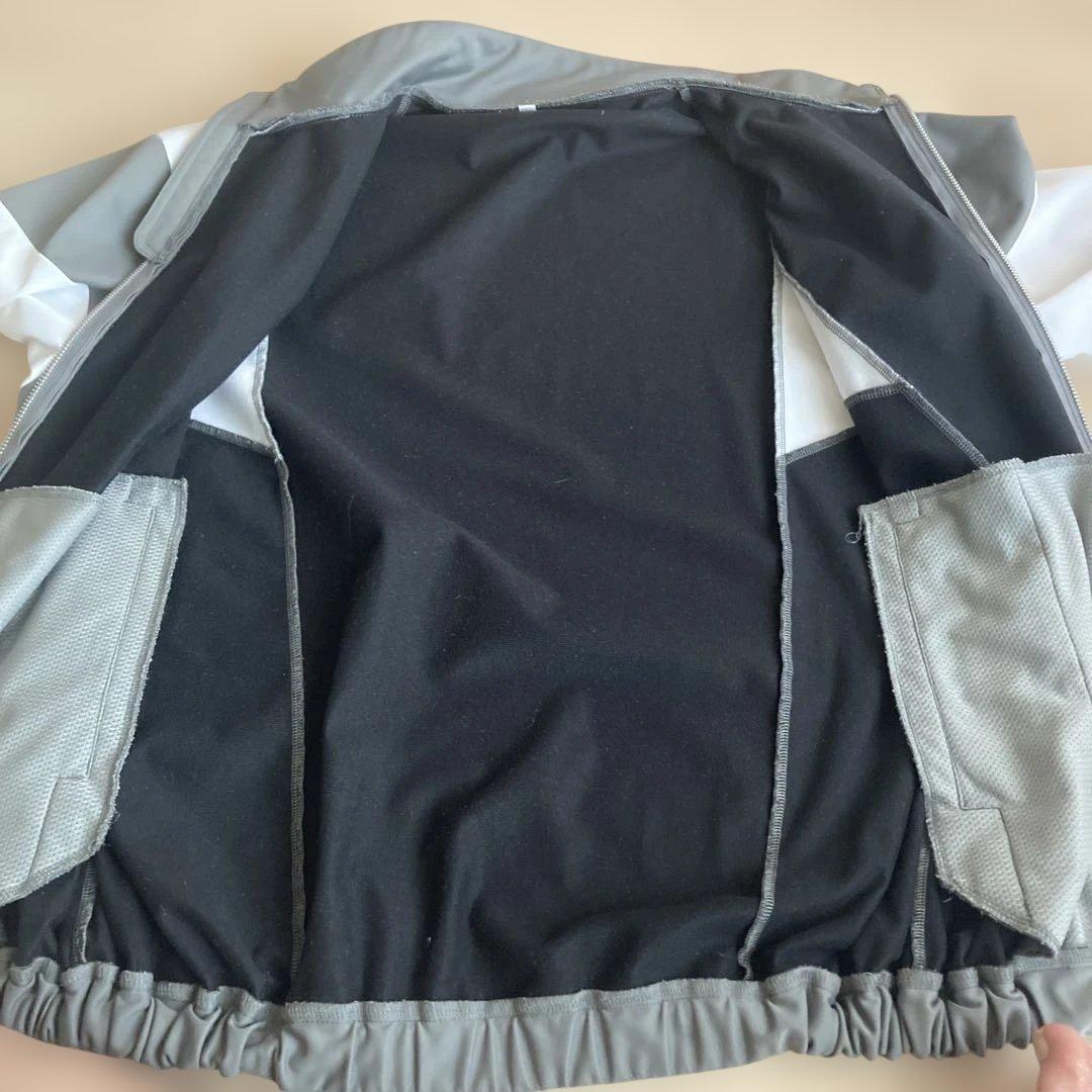 CRONOS クロノス ジャケット グレー×ホワイト