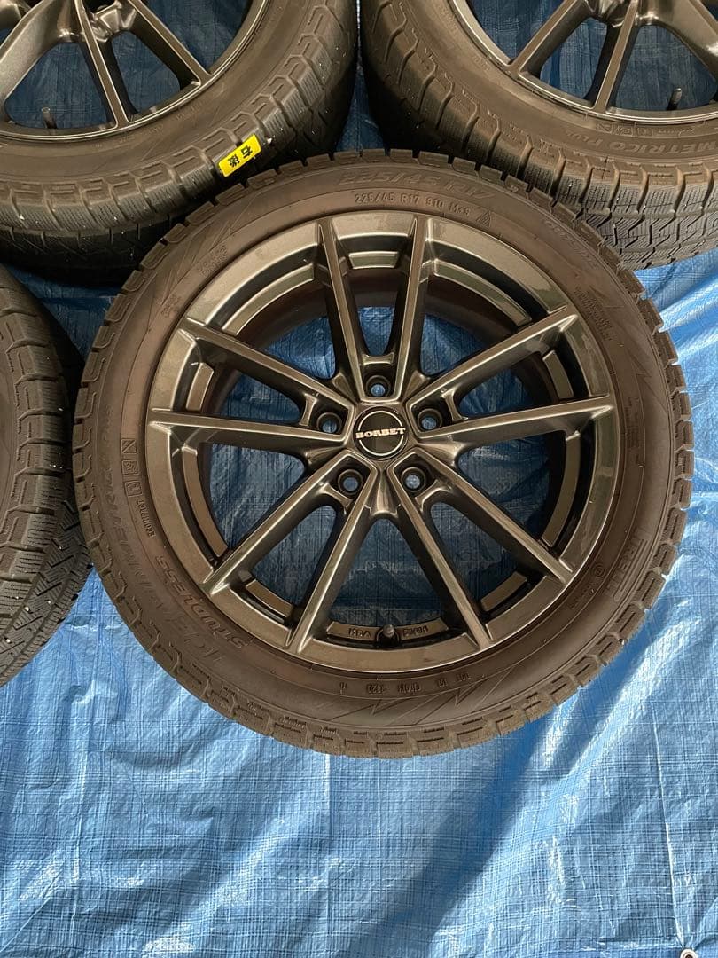 ＶＷ　GOLF Ｒ　スタッドレスタイヤ＋ホイール　17インチ