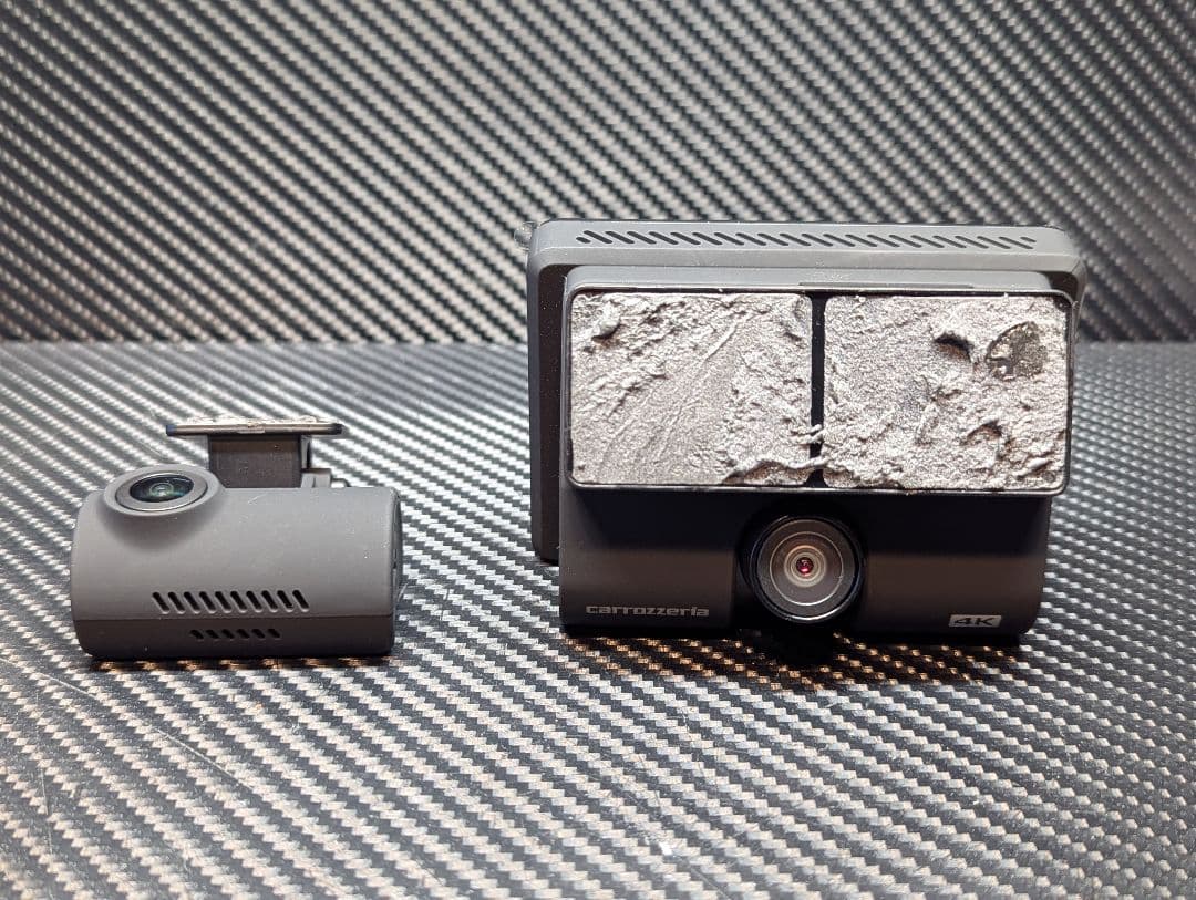 カロッツェリア　VREC-DZ810D　ドラレコ　前後カメラ　高解像度4K録画