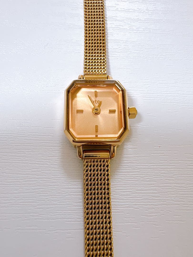 ete 腕時計　オクタゴンフェイス ダイヤモンド