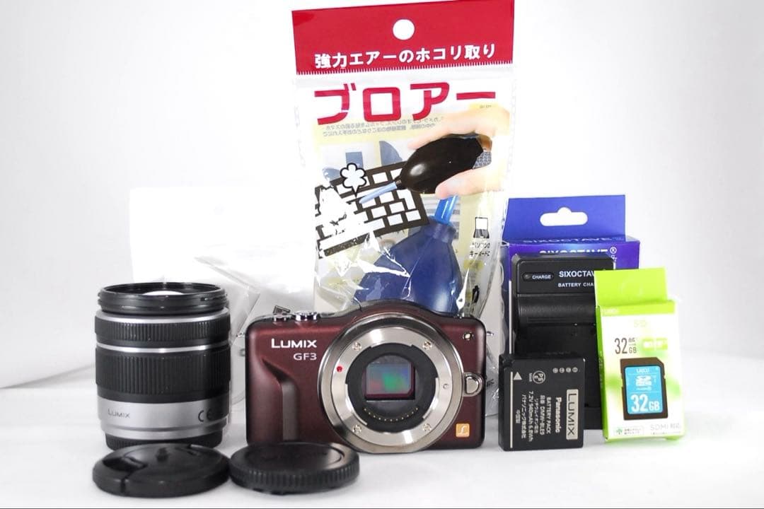 ❤️LUMIX DMC-GF3 ❤️美品✨人気色✨ ミラーレス一眼✨軽量高画質✨
