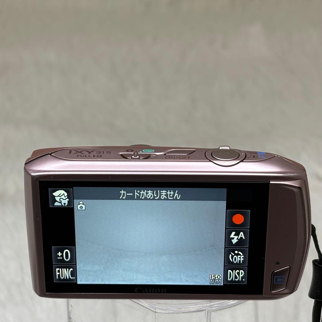 Canon　IXY 31S PC1584 充電器　ピンク コンデジ　動作品