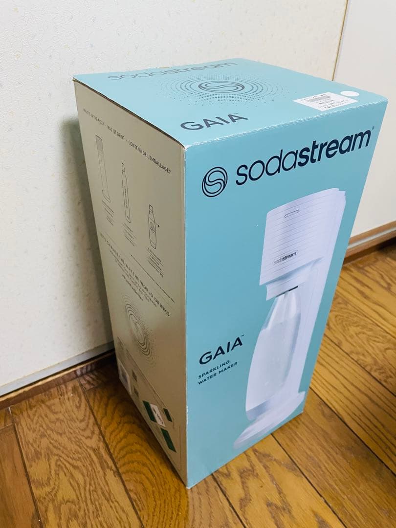 sodastream GAIA 炭酸水メーカー ホワイト新品未使用品