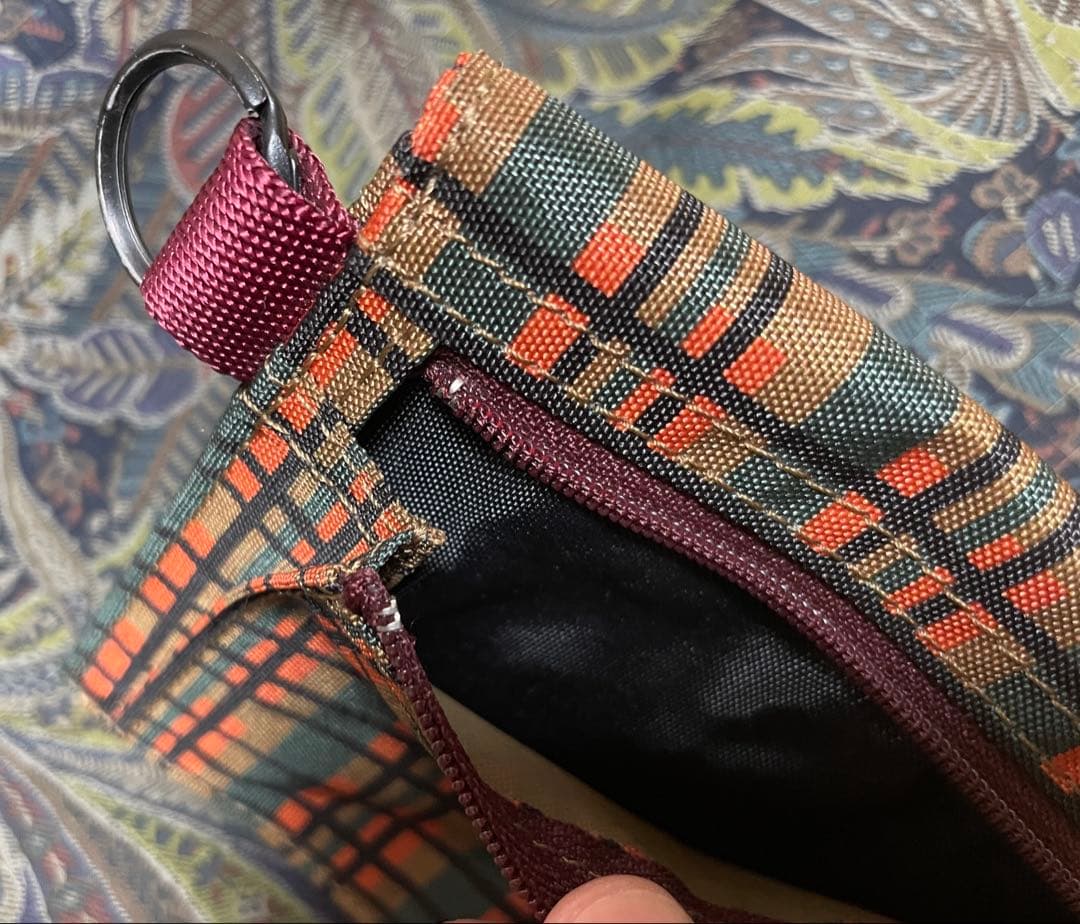 marni × porterコラボ チェック柄 ケース