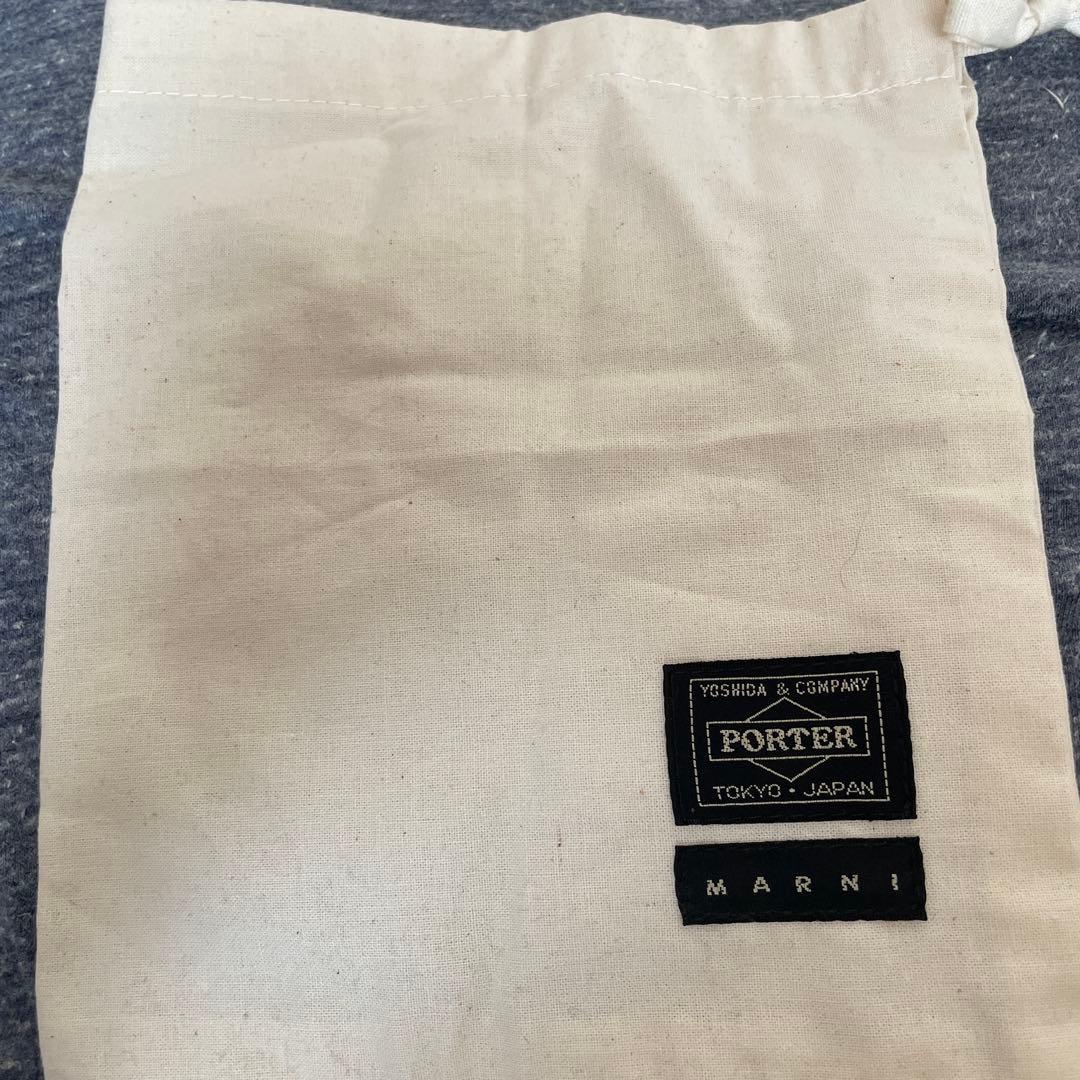 marni × porterコラボ チェック柄 ケース