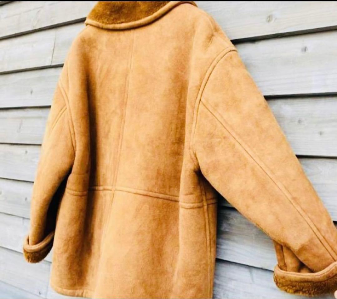 メルローズ　ムートンジャケット 羊革 裏地ボア