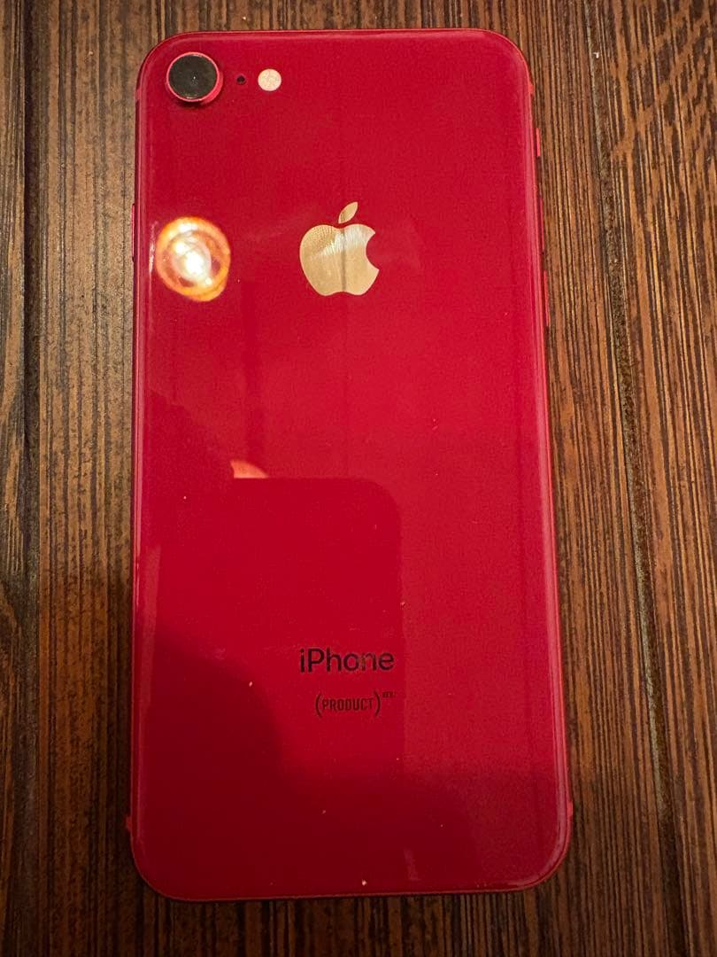 完動 美品iPhone 8 RED 64G