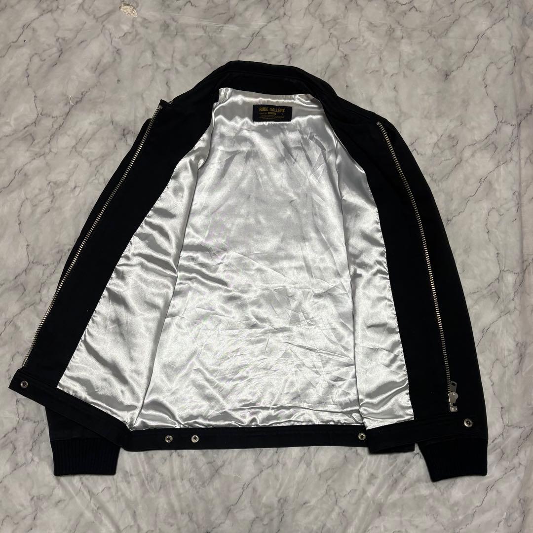 RUDE GALLERY ドリズラージャケット ワークジャケット 刺繍 ダック地