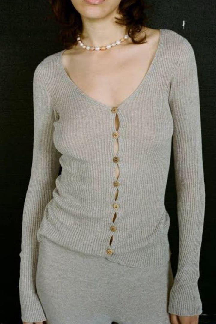 baserange loulou cardigan ベースレンジ カーディガン