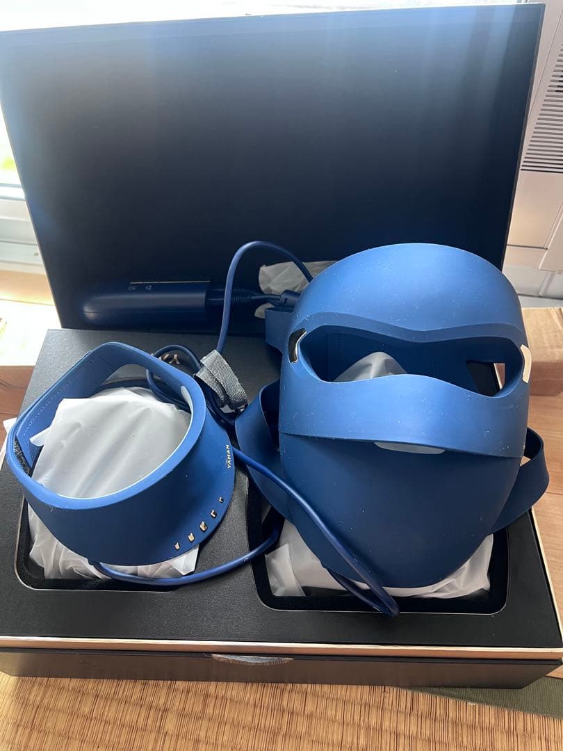 YAMAN ブレーグリーンマスク(ブルー)