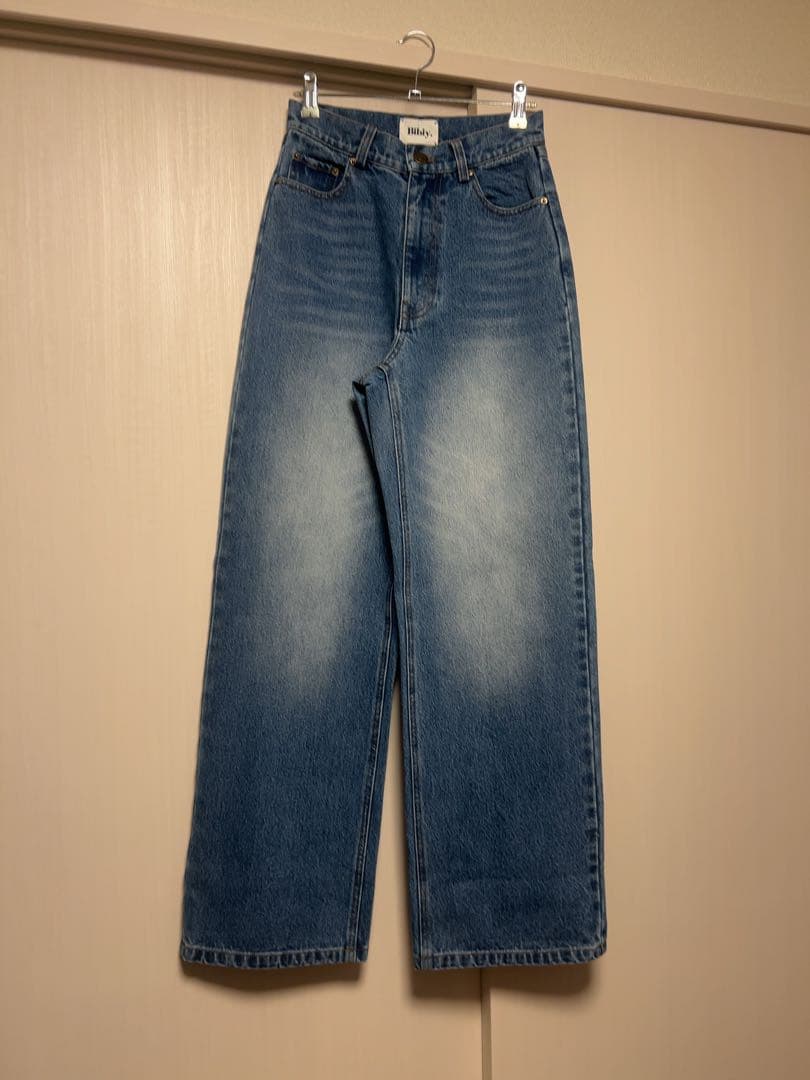 B BIBIY. DAILY DENIM Sサイズ BLUE