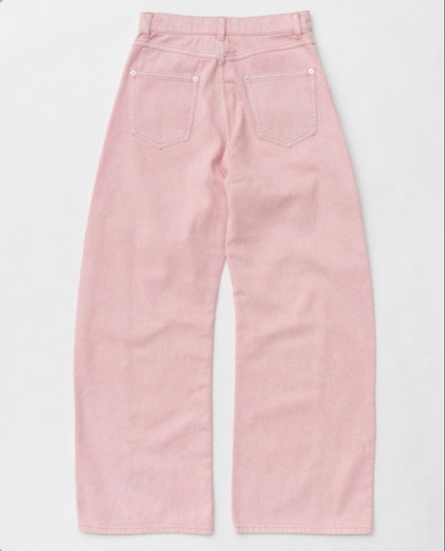 maison special ピンク デニムパンツ 38