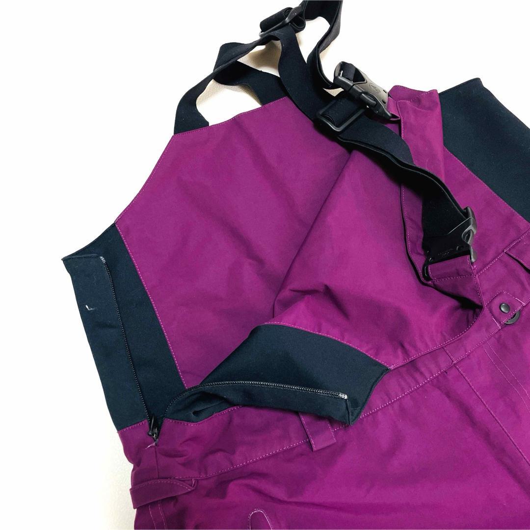 6635 ボルコム　ビブパンツ　ゴアテックス　RECCO ボルドー