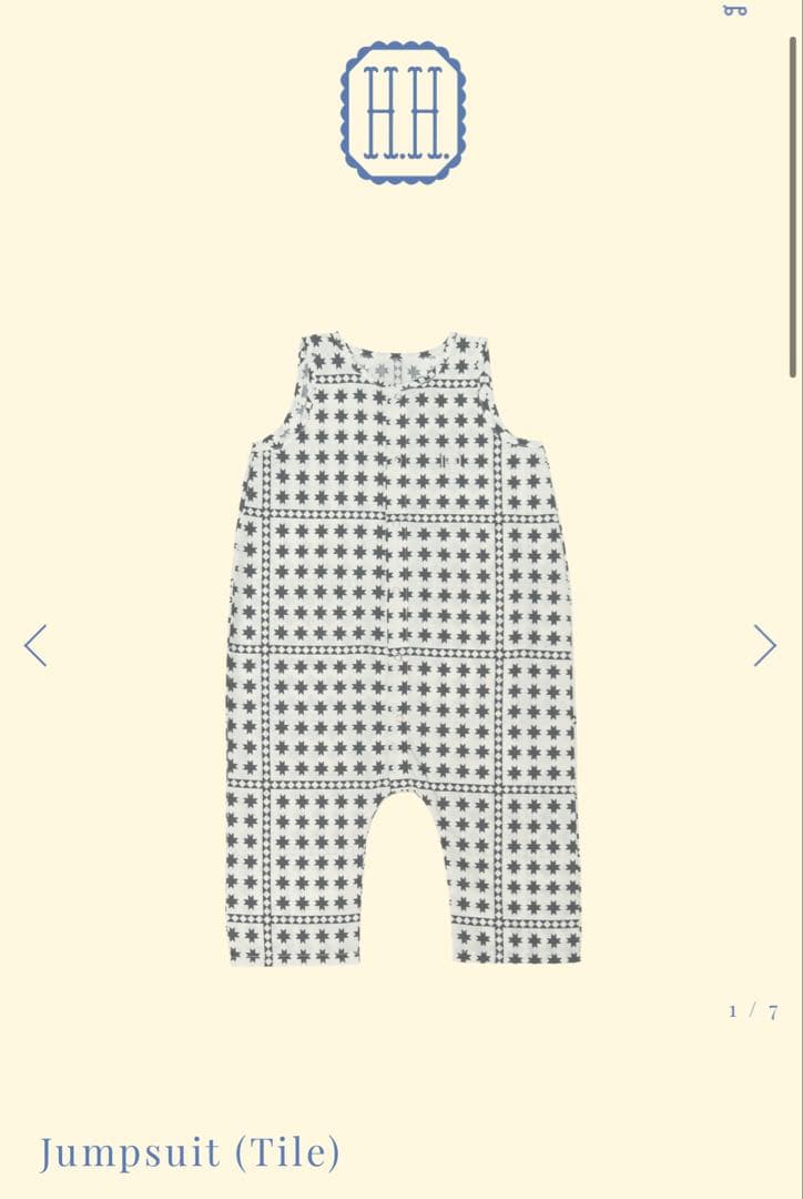 ロンパース・カバーオール house on the hill Jumpsuit(tile)