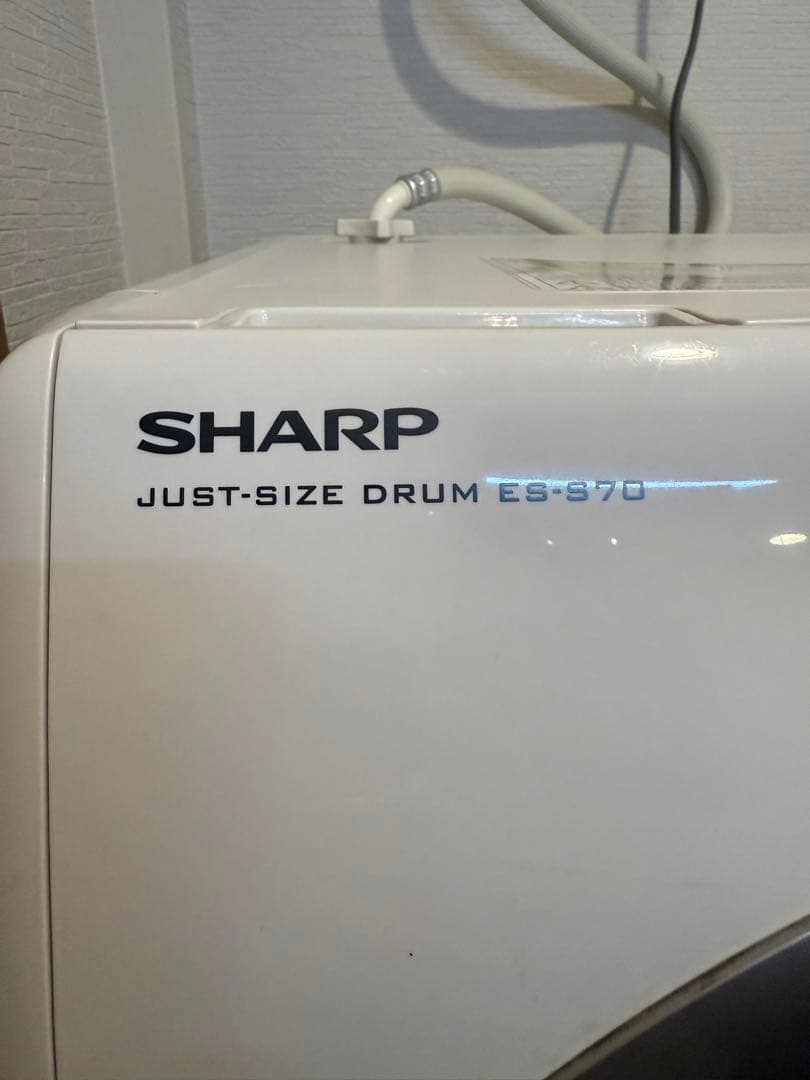izumi　SHARP ドラム式洗濯乾燥機 ES-S70-WL