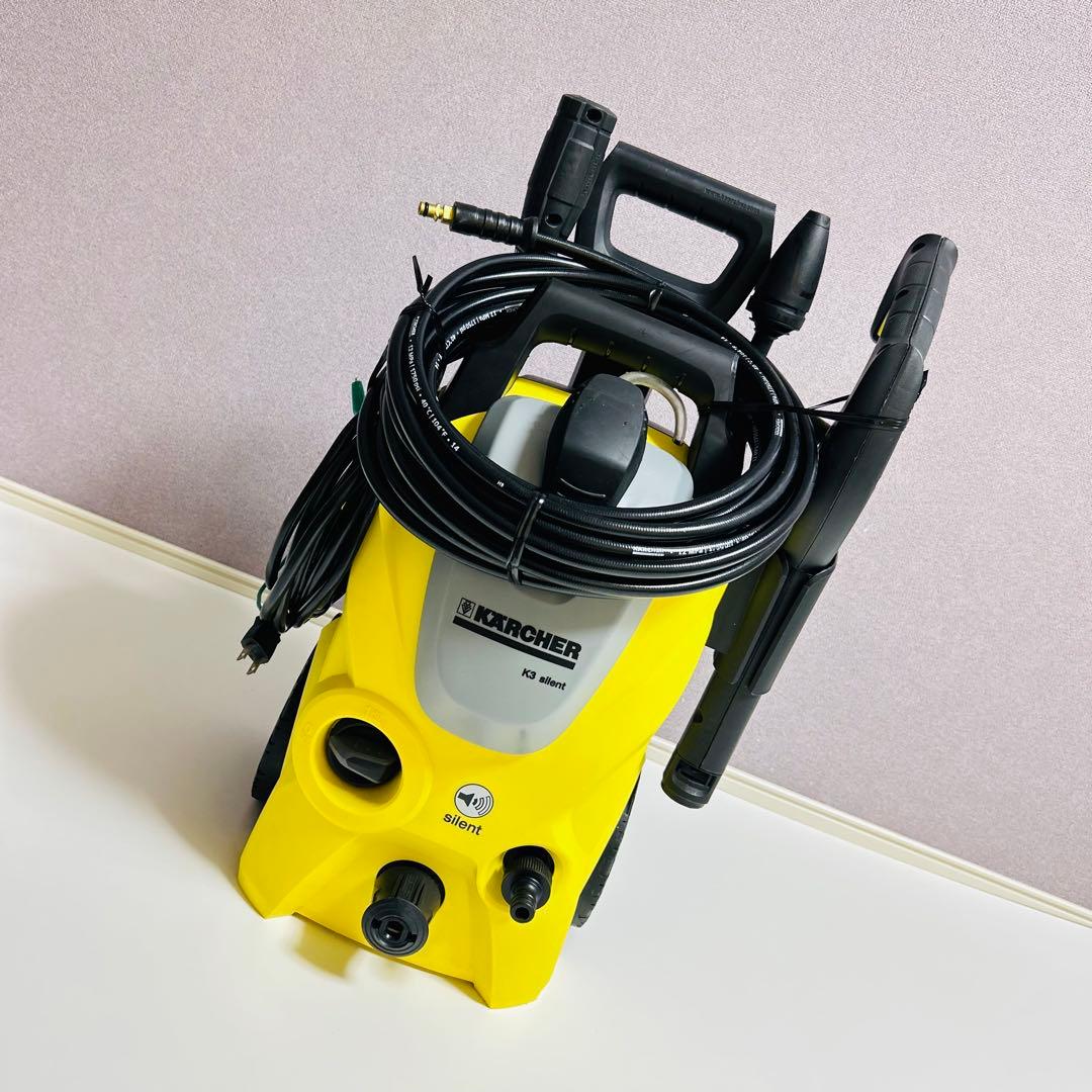 【ほぼ未使用】KARCHER 家庭用高圧洗浄機 K3サイレントベランダ