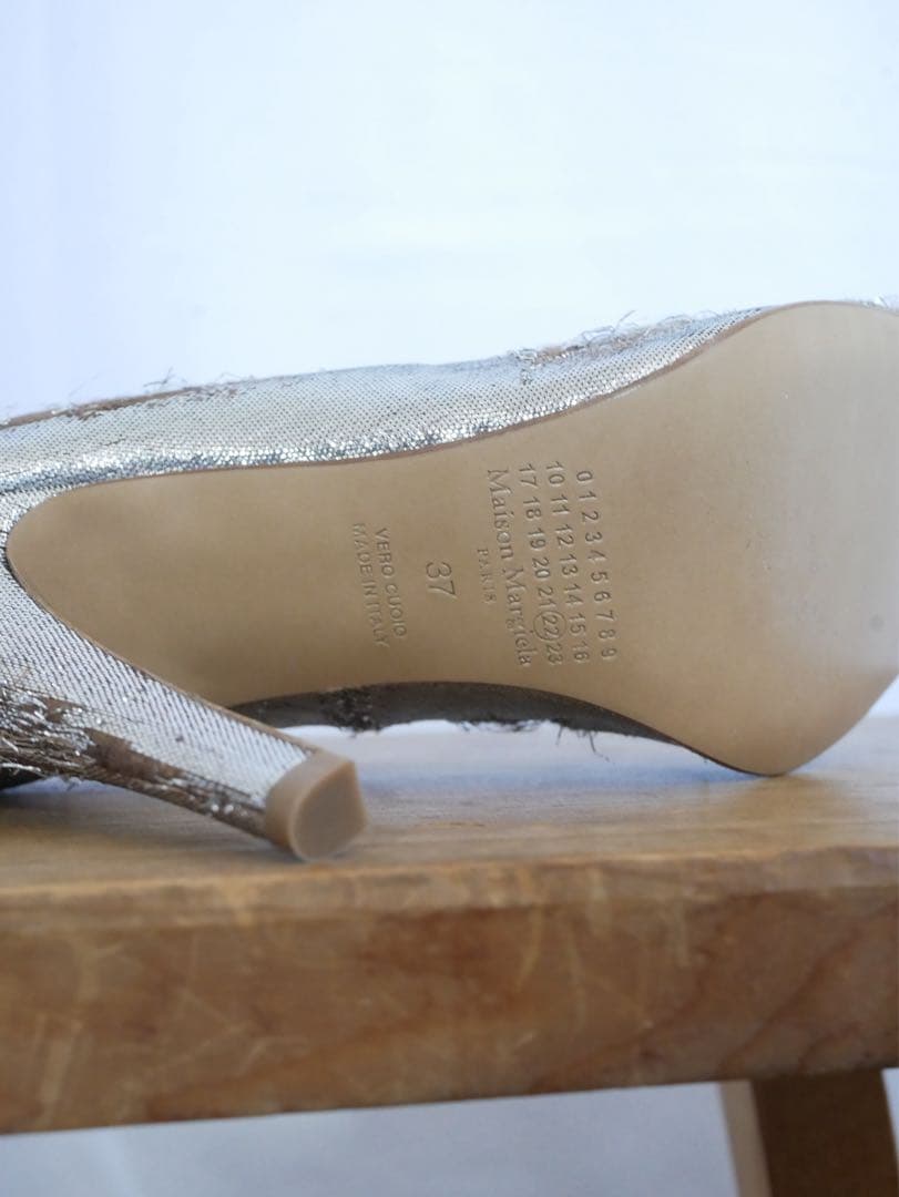 【フォローで10%オフ・未使用】Maison Margiela パンプス