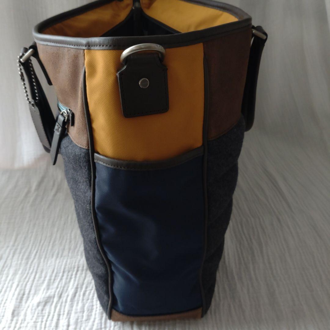 COACH コーチビジネスバッグ 大容量 付属品紛失の為お安くお譲り致します。