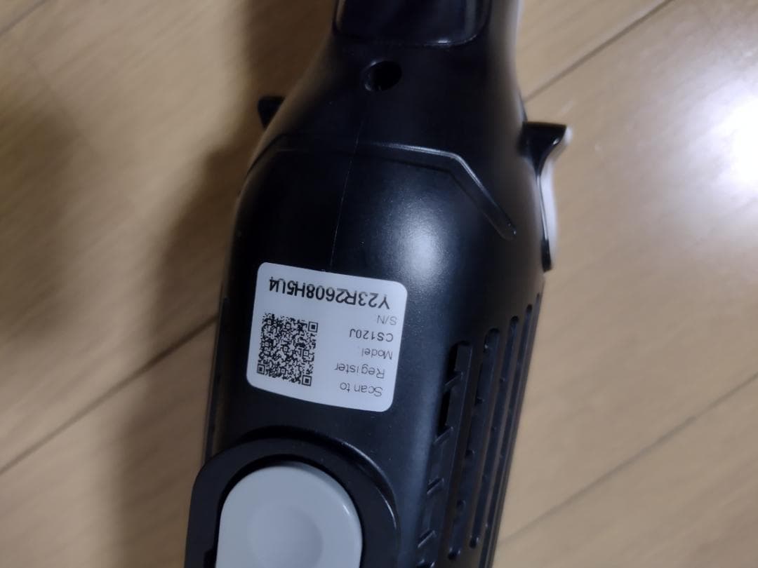 シャーク★コードレスクリーナー★CS120J★バッテリー新品と大差なし★1