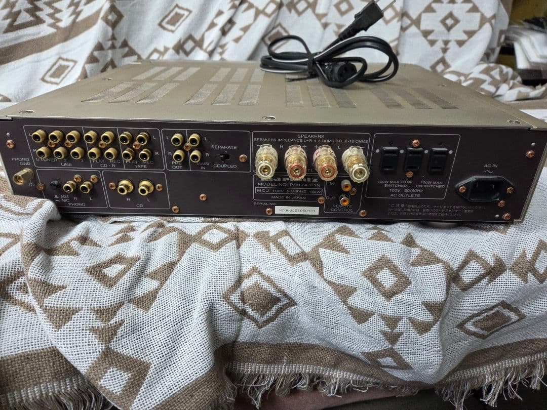 ジャンク扱い　Marantz PM-17SA プリメインアンプ