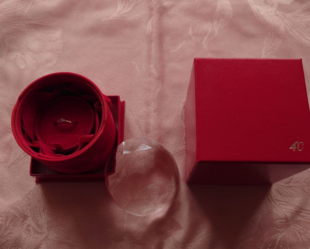 4℃ ルビーの指輪