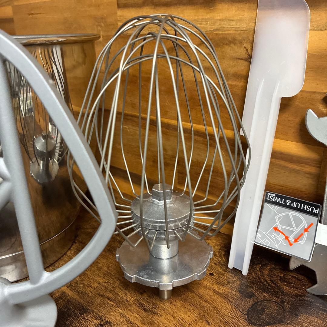 愛工舎製作所)ケンミックス用ボール、ホイッパー、ビーター。新品、未使用品