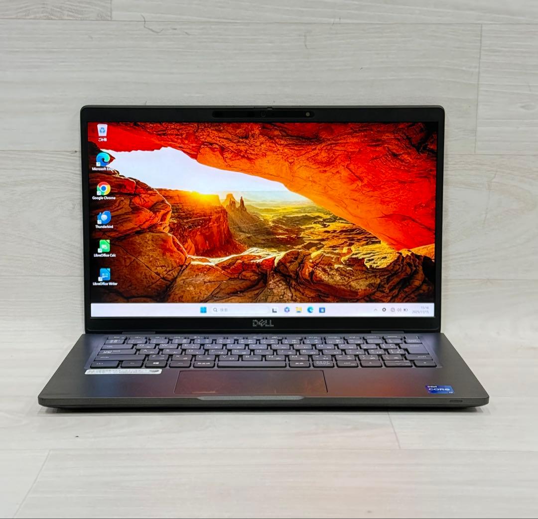 11世代Core i7Dell Latitude7320フルHDメモリー16GB