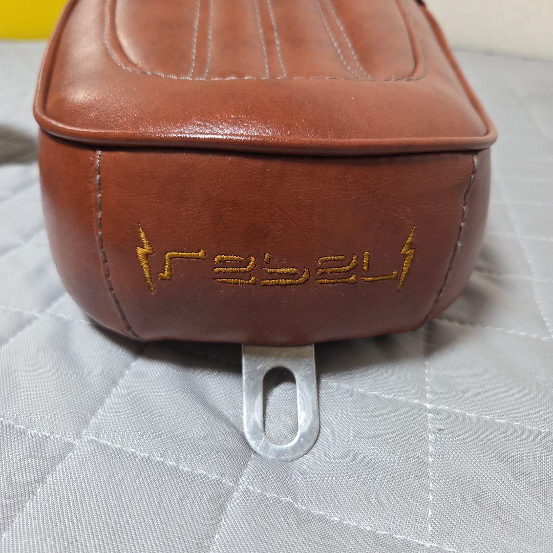 レブル250、2023年式対応 ロングシート茶色合成皮革