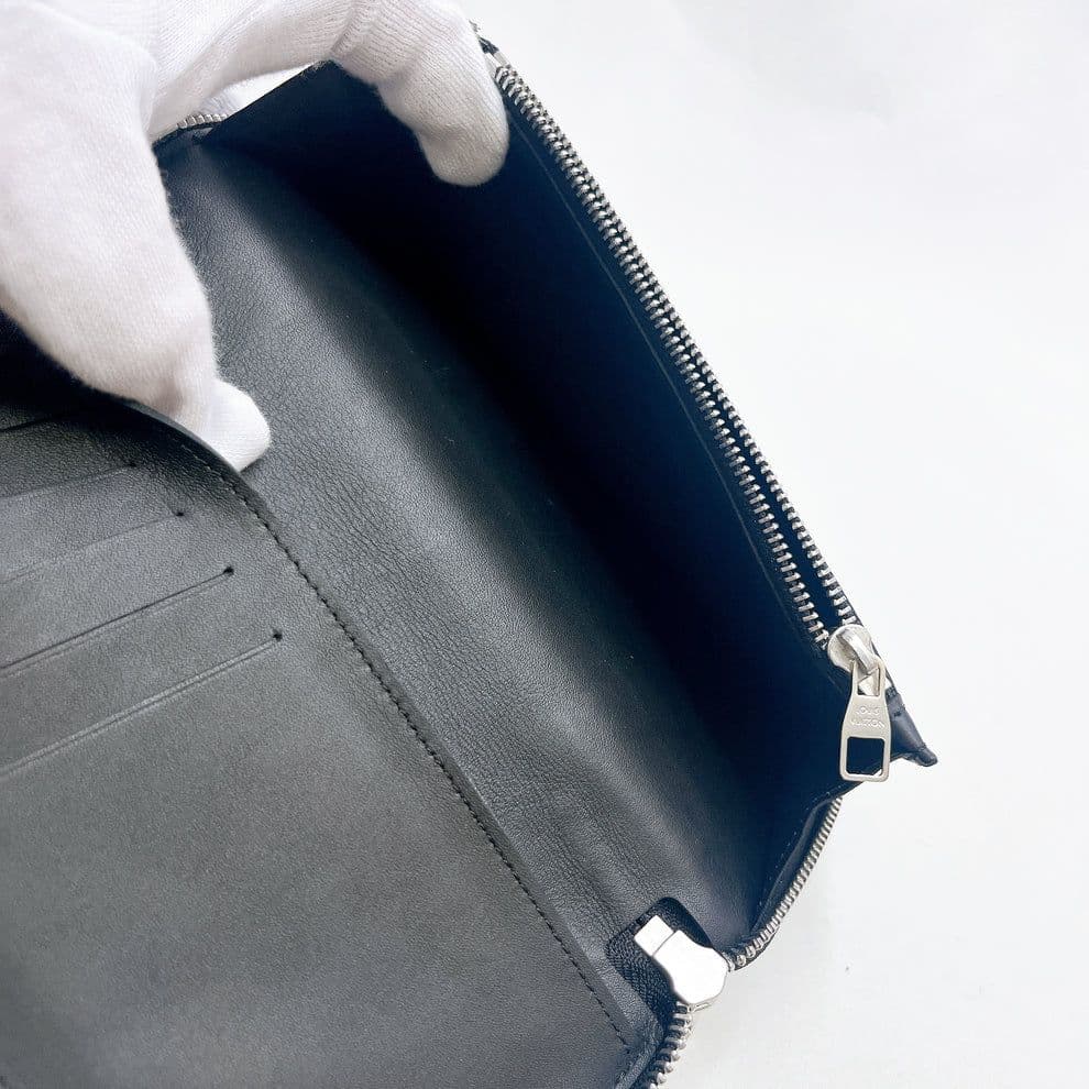 Louis Vuitton ダミエパターン 長財布 ブラック