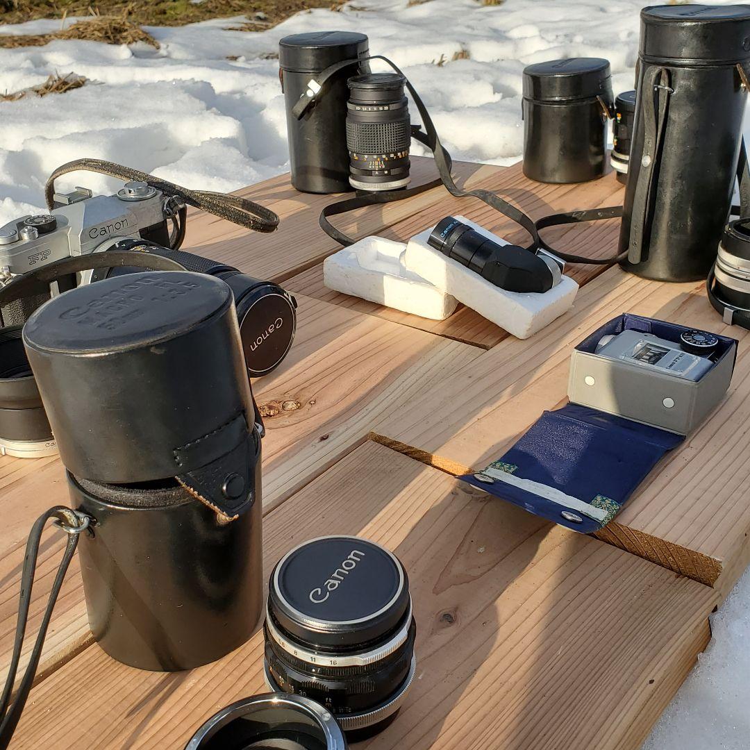 Canon 一眼レフ　フィルムカメラ＋レンズまとめて