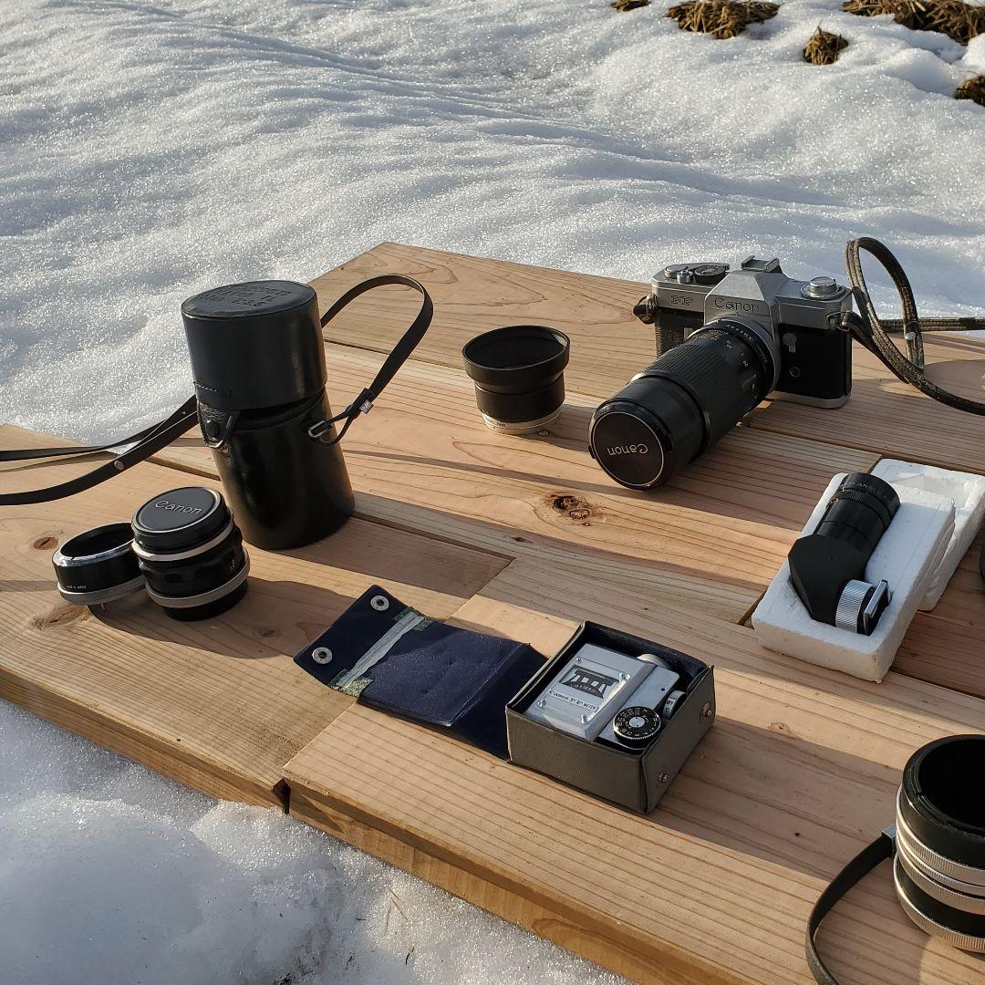 Canon 一眼レフ　フィルムカメラ＋レンズまとめて