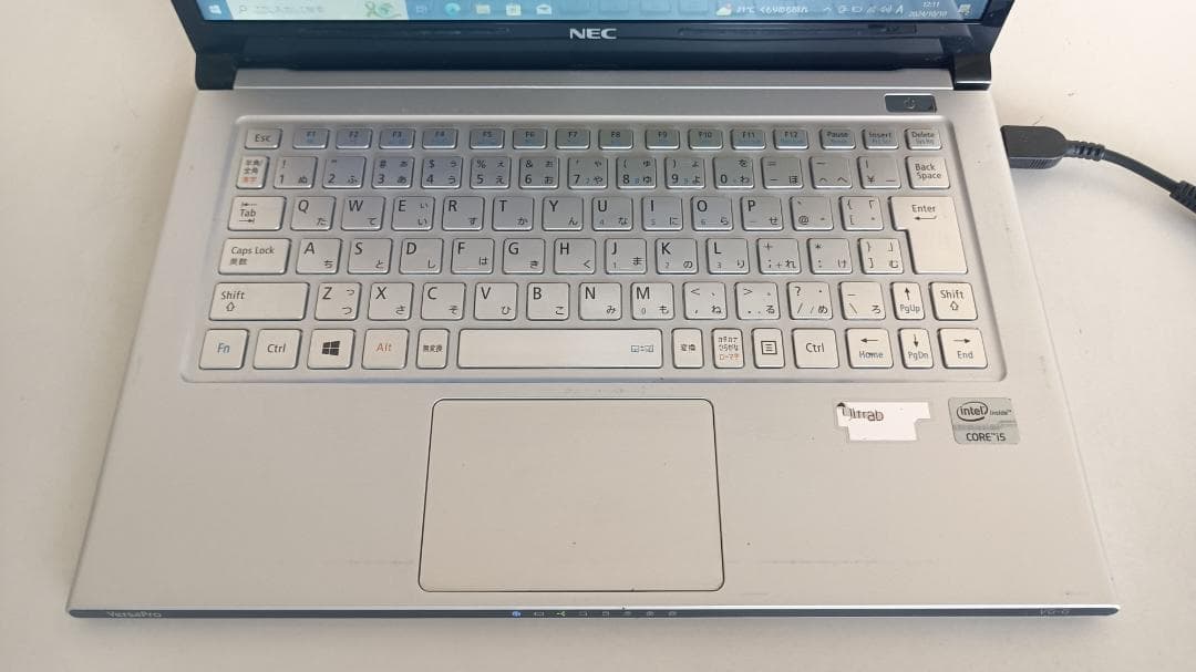 ⭐ノートパソコンNEC Ultrabook 極薄極軽 Core i5 高速SSD