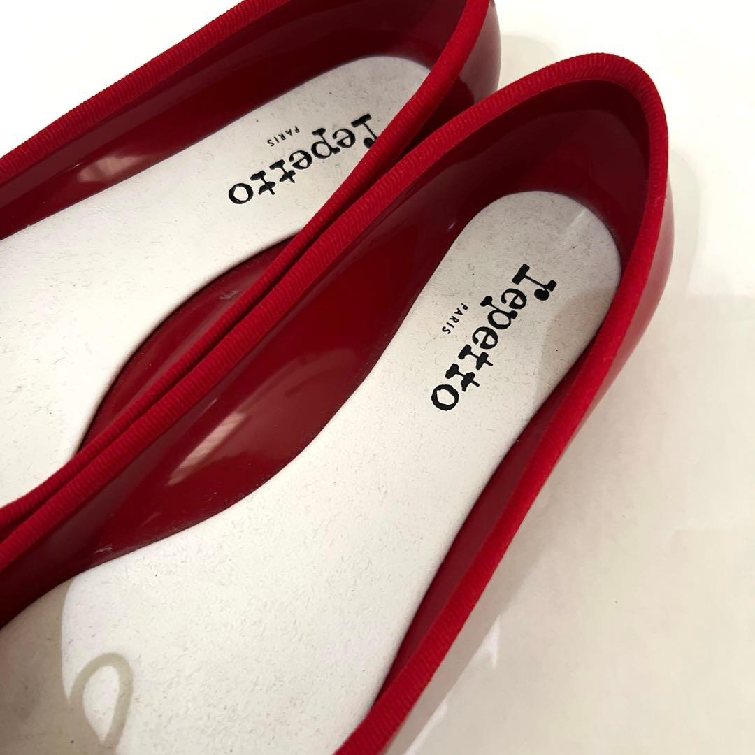 美品⭐︎レペットREPETTO レインシューズ　赤
