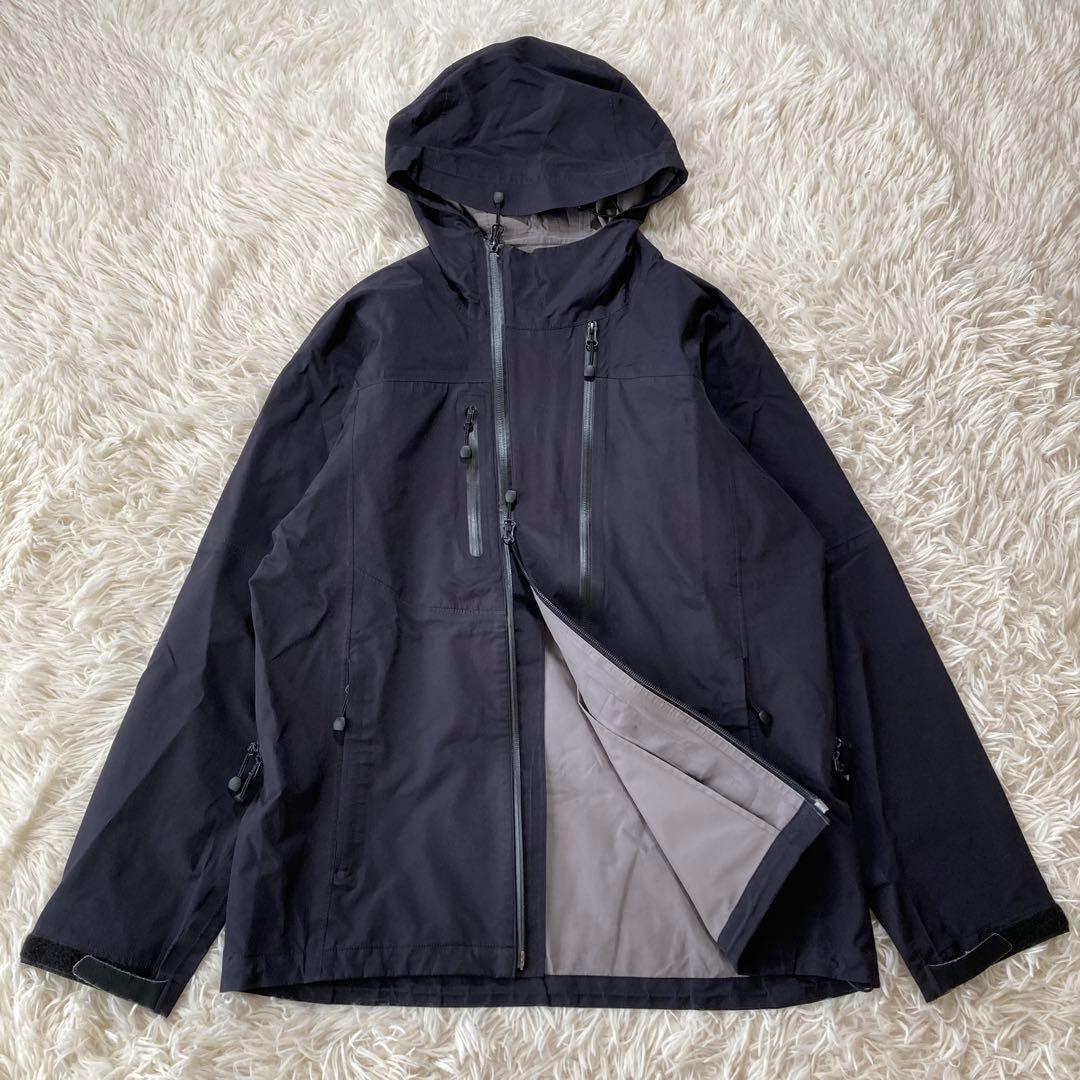 極美品 スノーピーク 3Layer Rain Jacket ハードシェルJKT