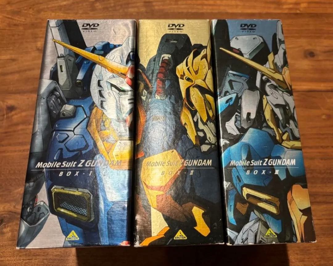 機動戦士Zガンダム DVD ボックスセット 全3巻