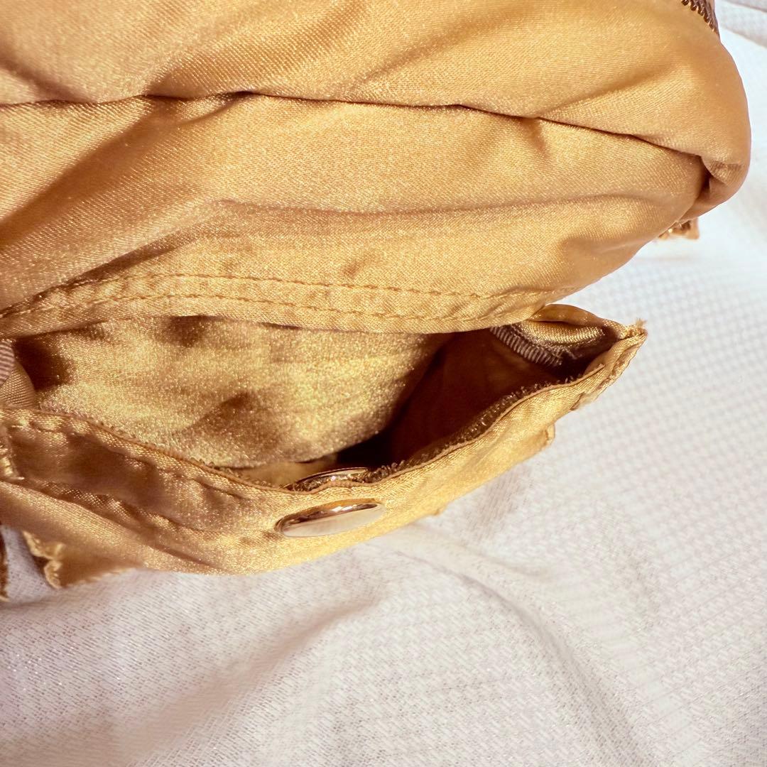 【希少】POTER タンカー　ビームス　ユナイテッドアローズ　金色　ボディバッグ