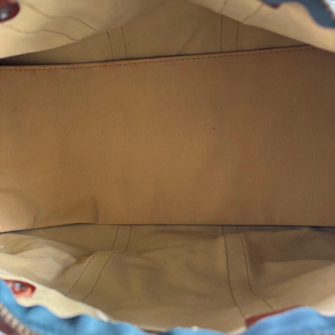 ポロラルフローレン ボストンバッグ ２WAY 緑 PVCレザー ブラックウォッチ