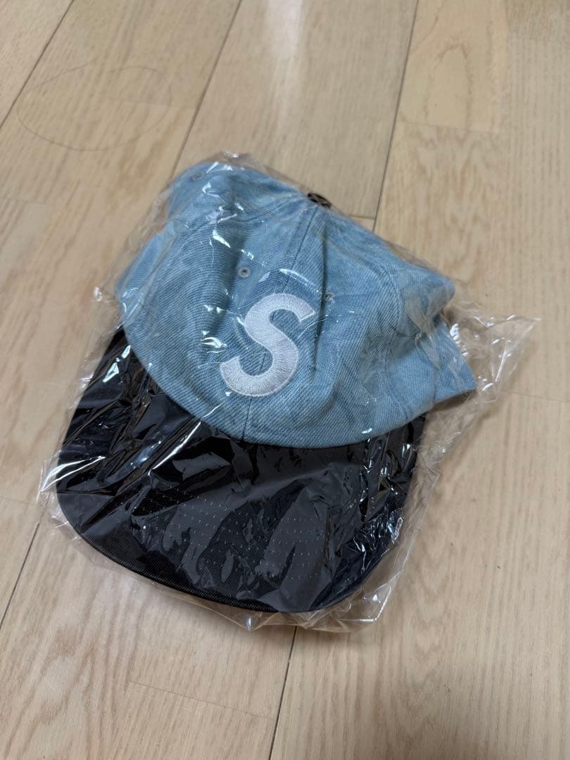 Supreme S Logo 6-Panel cap デニムキャップdenim