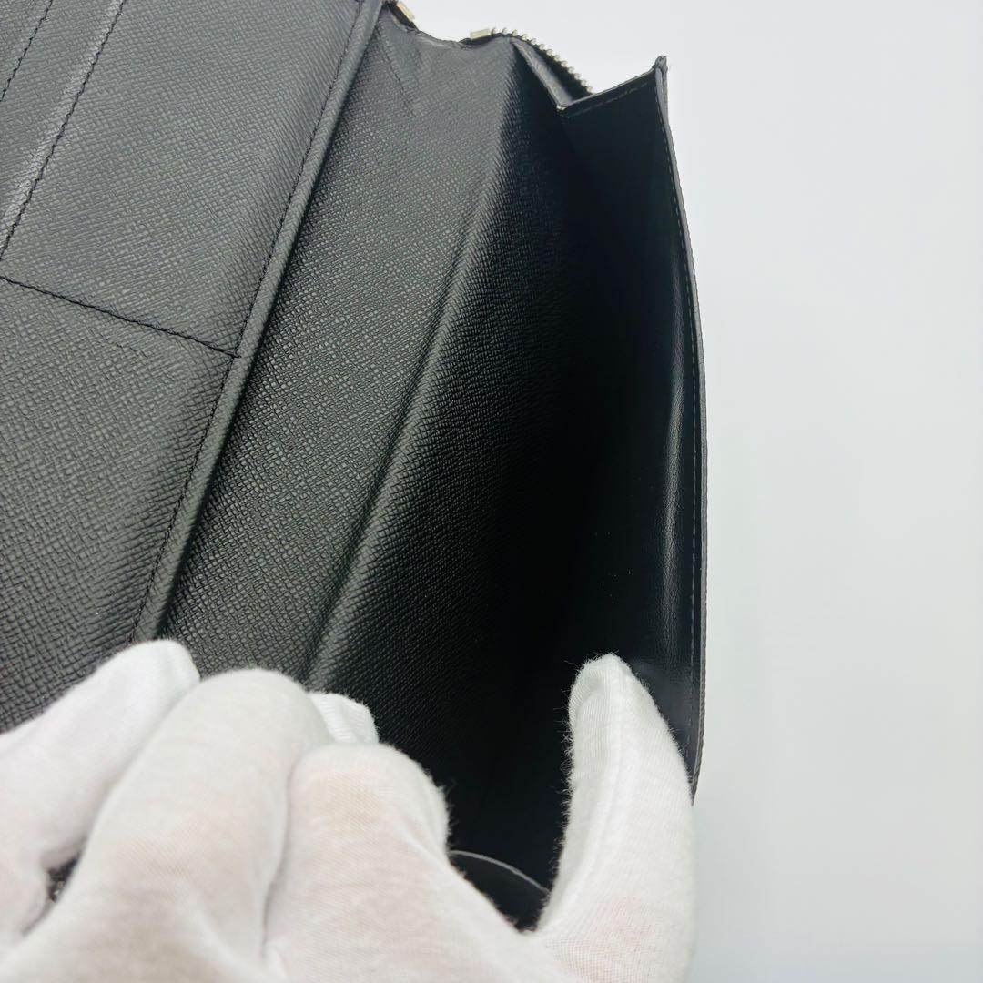 【新型】ルイヴィトン ジッピーウォレット　モノグラム　エクリプス　メンズ　財布