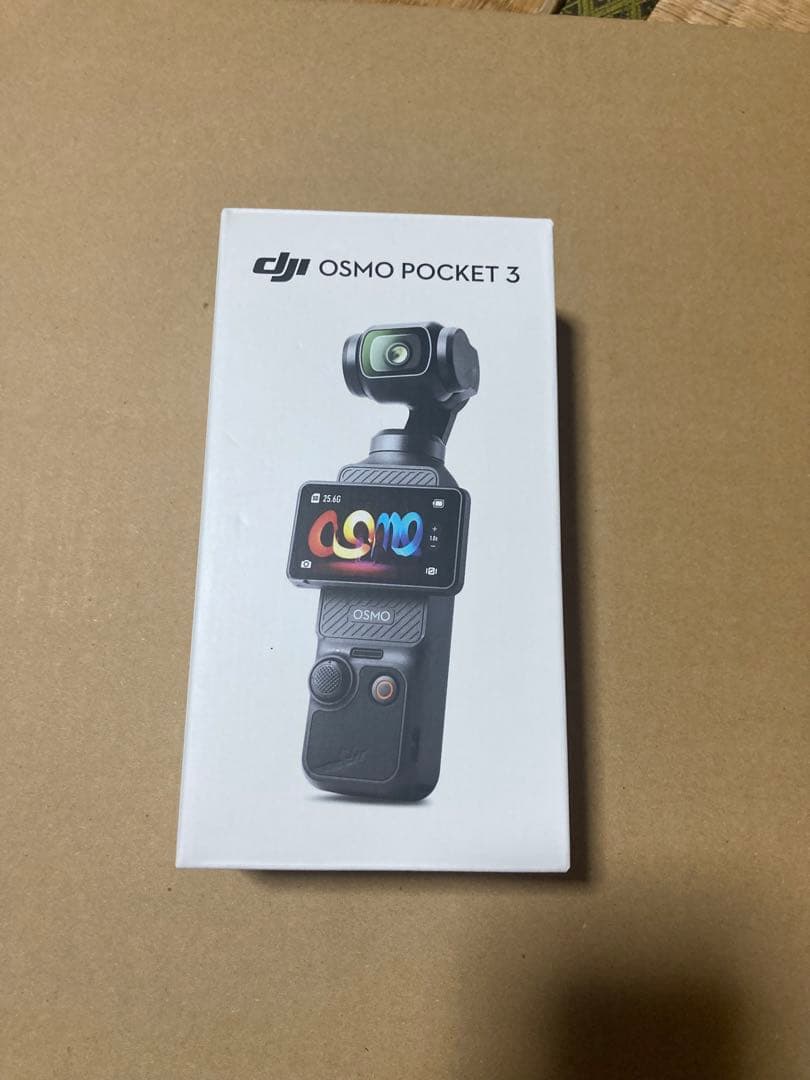 DJI osmo pocket 3 SDカード付き　レンズと画面フィルム装着済