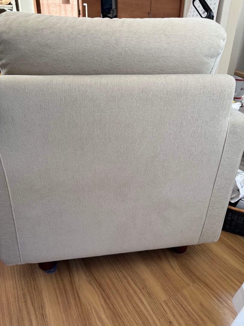 【無印良品】　1シーターソファ　ベージュ