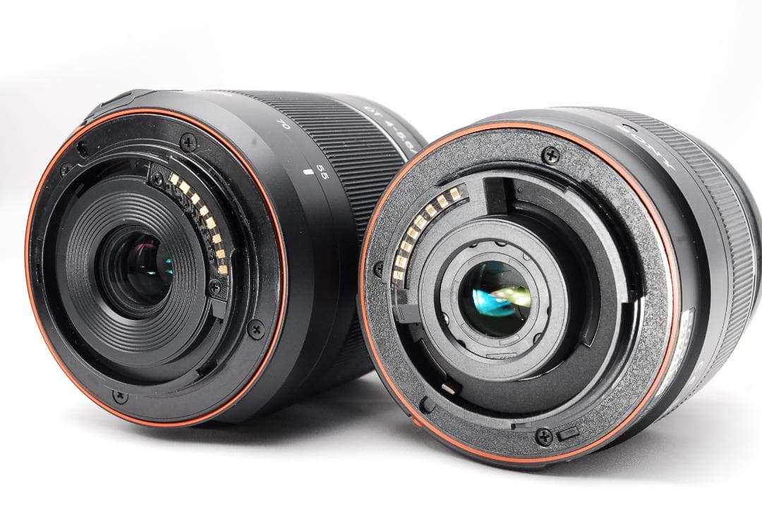 ♥ SONY α55 ♥純正ダブルレンズ♥スマホ転送♥初心者おすすめ♥ 一眼レフ
