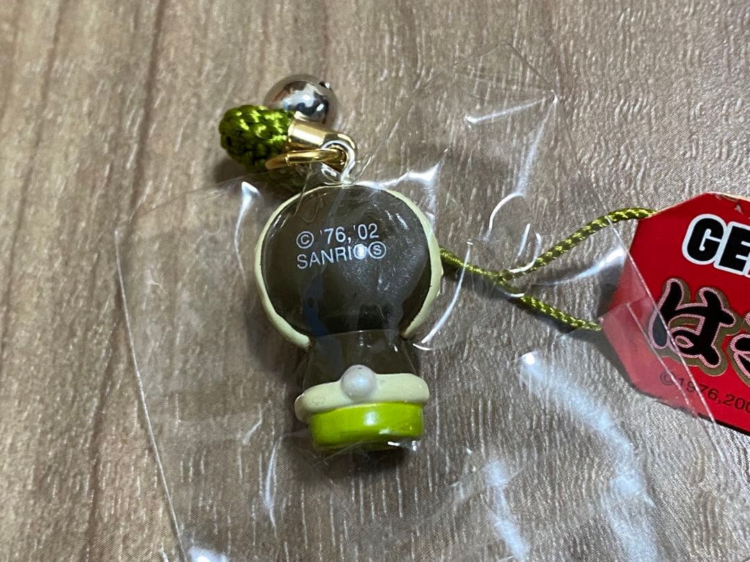 ハローキティ ストラップ 根付 GENYO 2002 雪だるま
