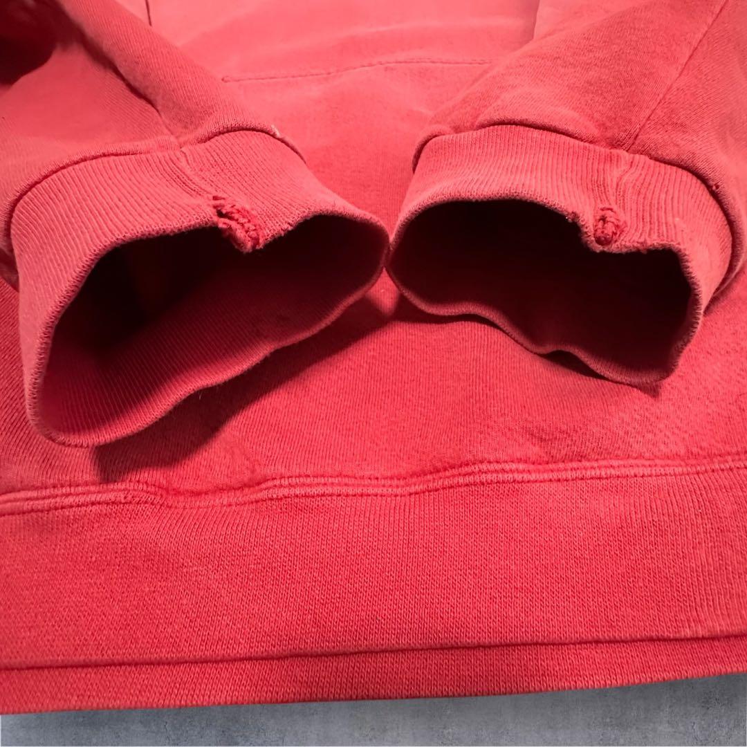 90s USA製 OLD NIKE センタースウォッシュ フェード パーカー