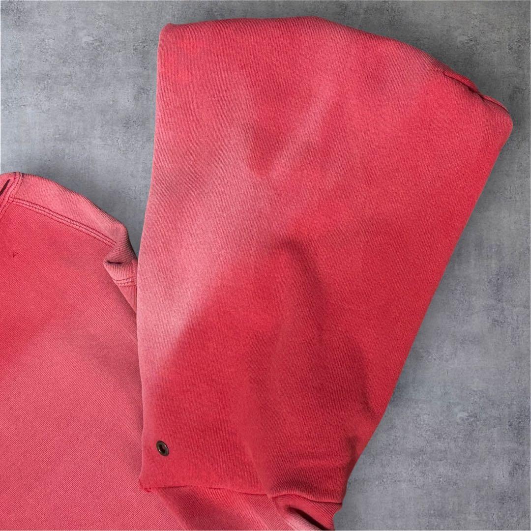 90s USA製 OLD NIKE センタースウォッシュ フェード パーカー