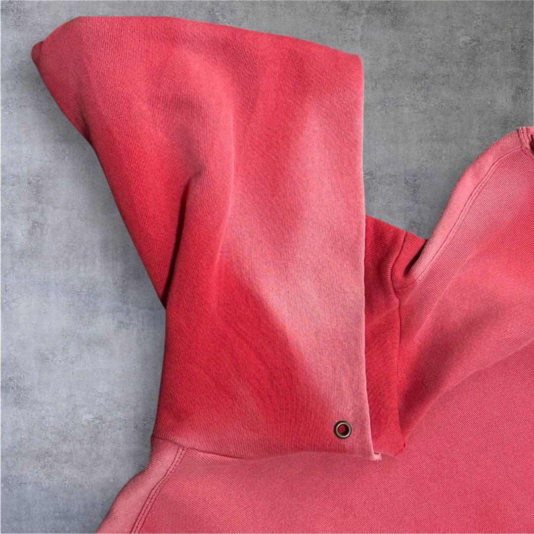 90s USA製 OLD NIKE センタースウォッシュ フェード パーカー