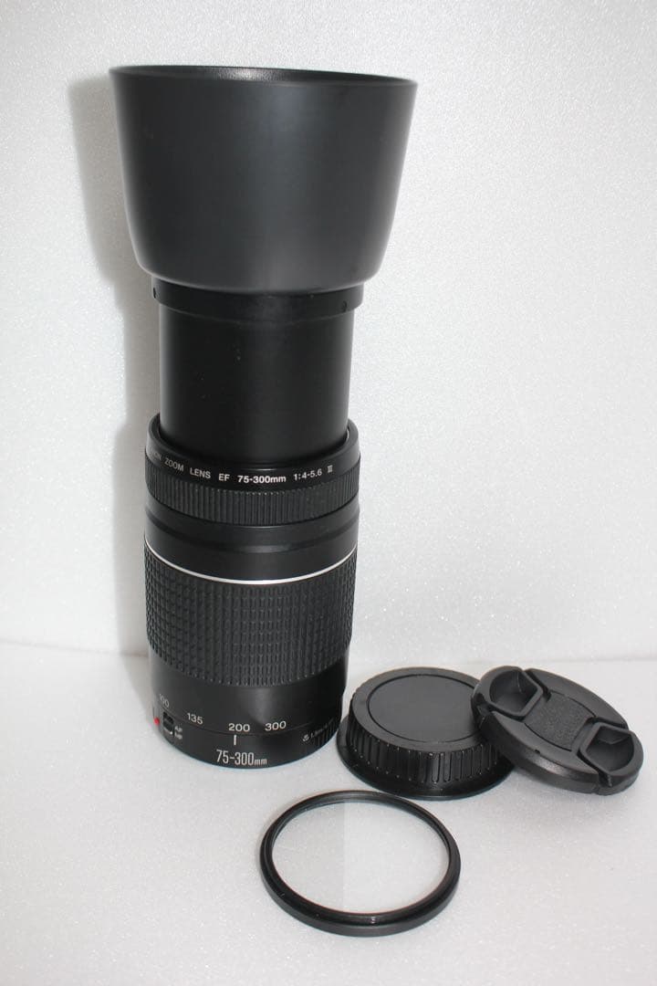 美品☆キャノン☆望遠レンズ☆Canon EF 75-300mm III